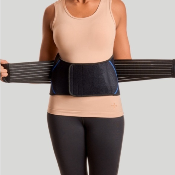 Tommie Copper Adjustable Support Compression Back Brace Unisex Size L/XL - Picture 5 of 10